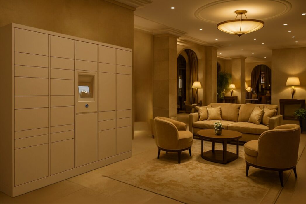 Lockers inteligentes otimizam gestão de bagagens em hotéis