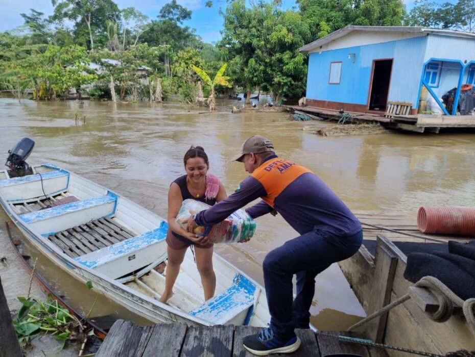 Confira o boletim sobre a cheia no estado, nesta terça-feira (1º)