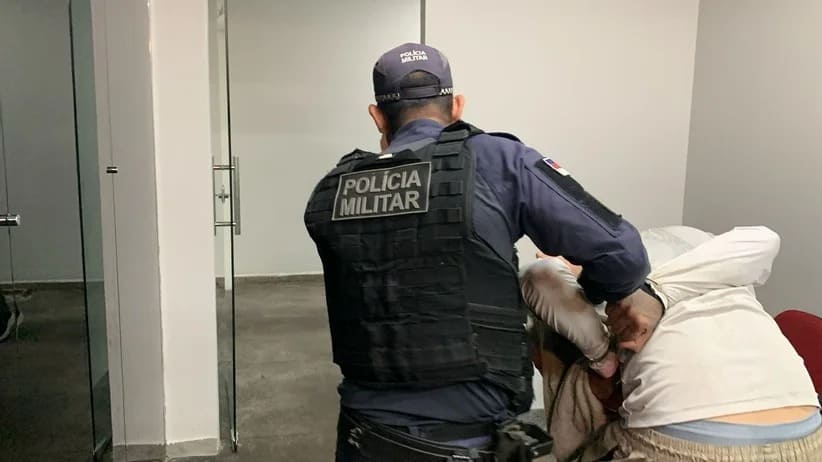 Suspeito de mat@r pai e filho é preso no Amazonas