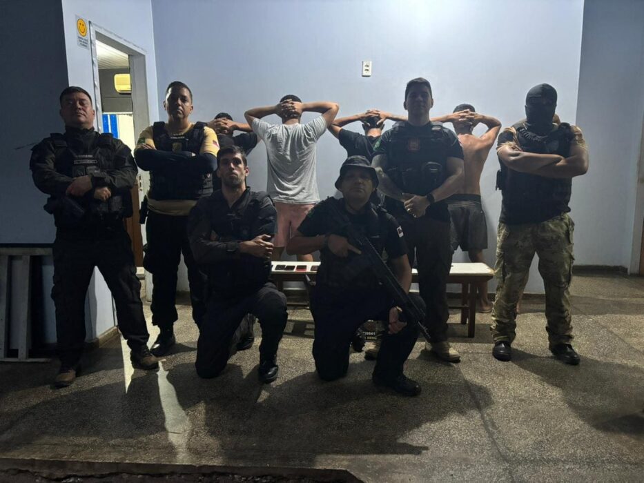 Trio é preso em flagrante por tráfico de drogas, em Tefé