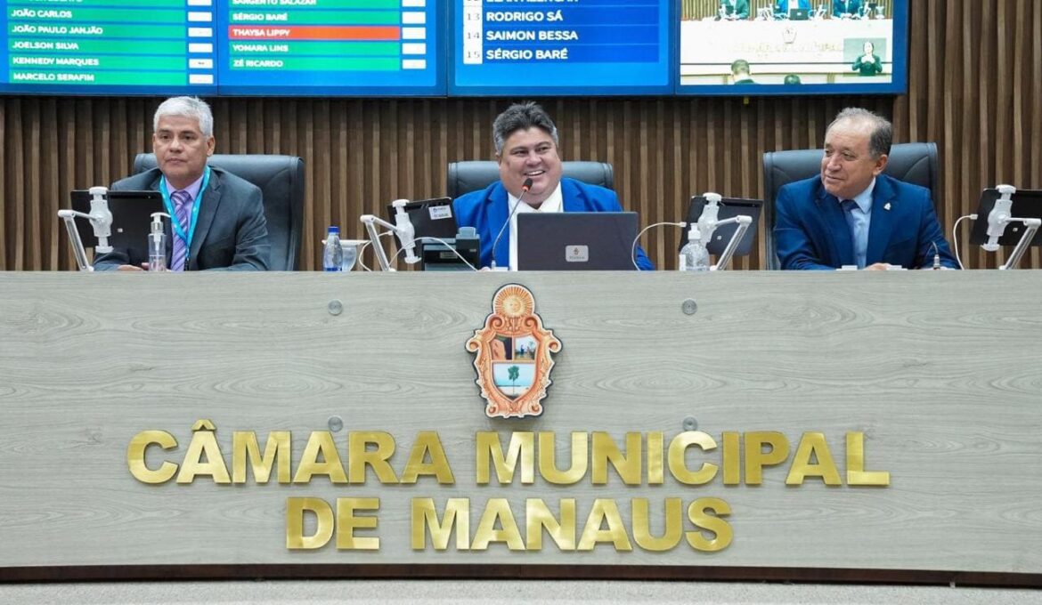 Presidente David Reis destaca avanços e estabilidade nos primeiros seis meses de gestão à frente da Câmara Municipal de Manaus