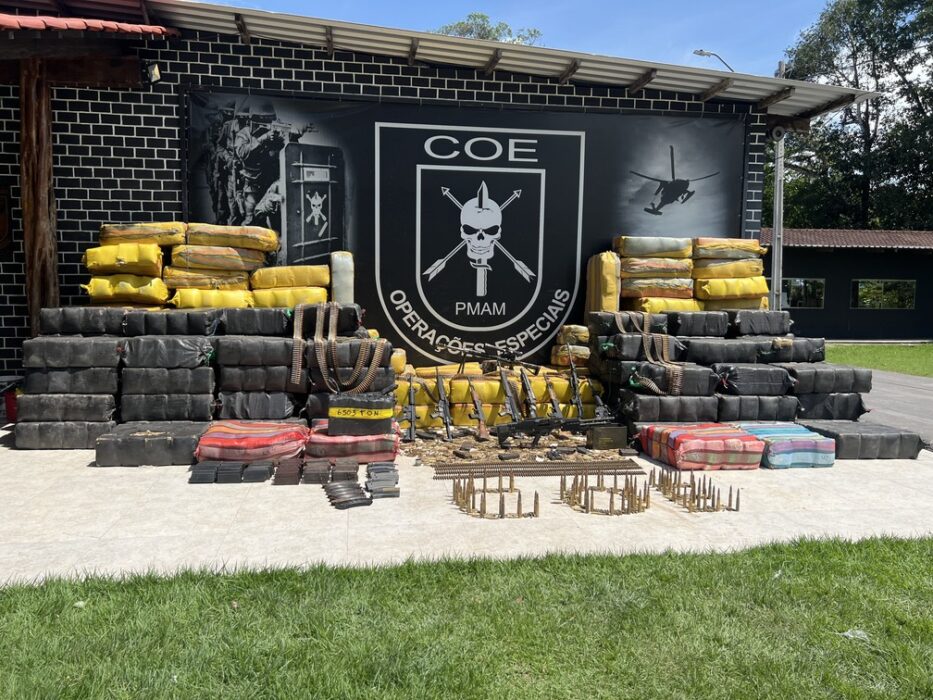 Polícia Militar do Amazonas apreende cerca de 17 toneladas de drogas no primeiro semestre de 2025