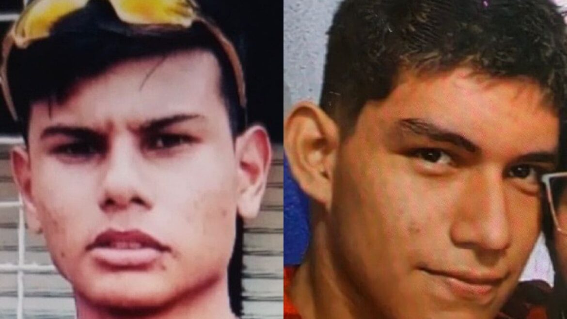 Polícia divulga imagens de dois jovens que desapareceram Manaus