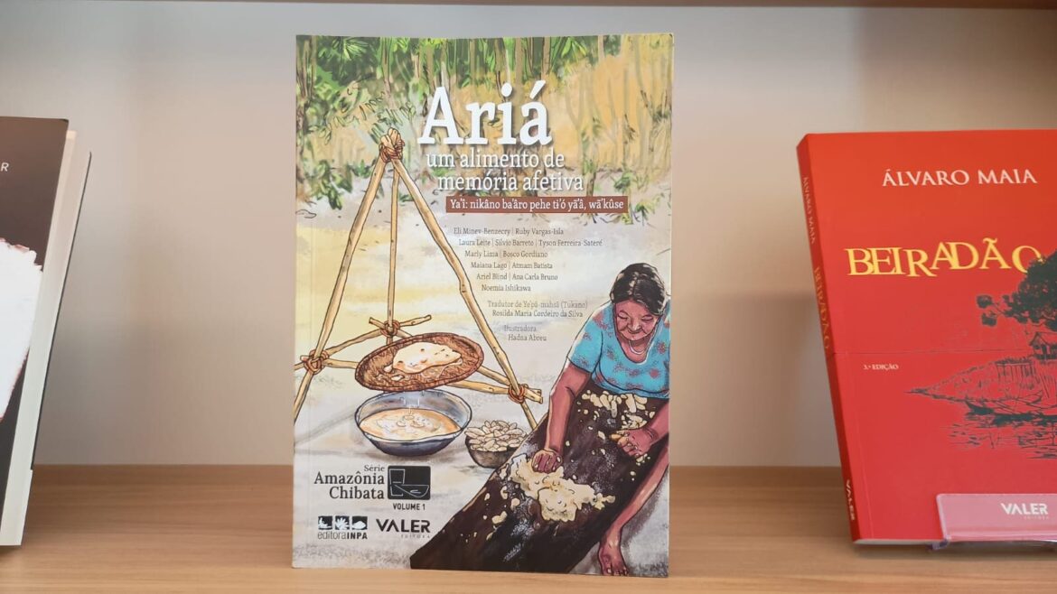 Livro ‘Ariá: um alimento de memória afetiva’ é finalistas do Prêmio Jabuti Acadêmico
