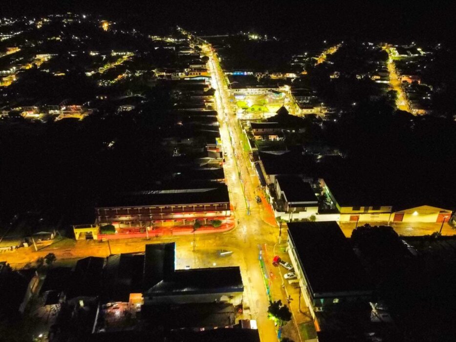 Iluminação pública de LED chega aos municípios de Jutaí e Fonte Boa
