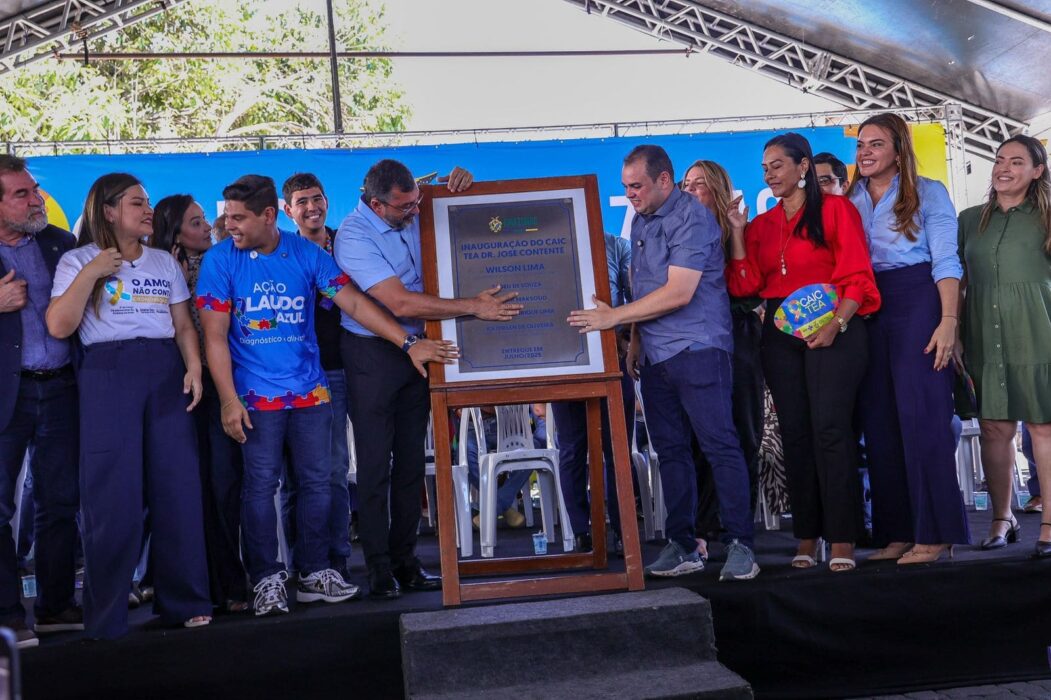 Sugestão do presidente Roberto Cidade, primeiro CAIC TEA do Amazonas é inaugurado em Manaus