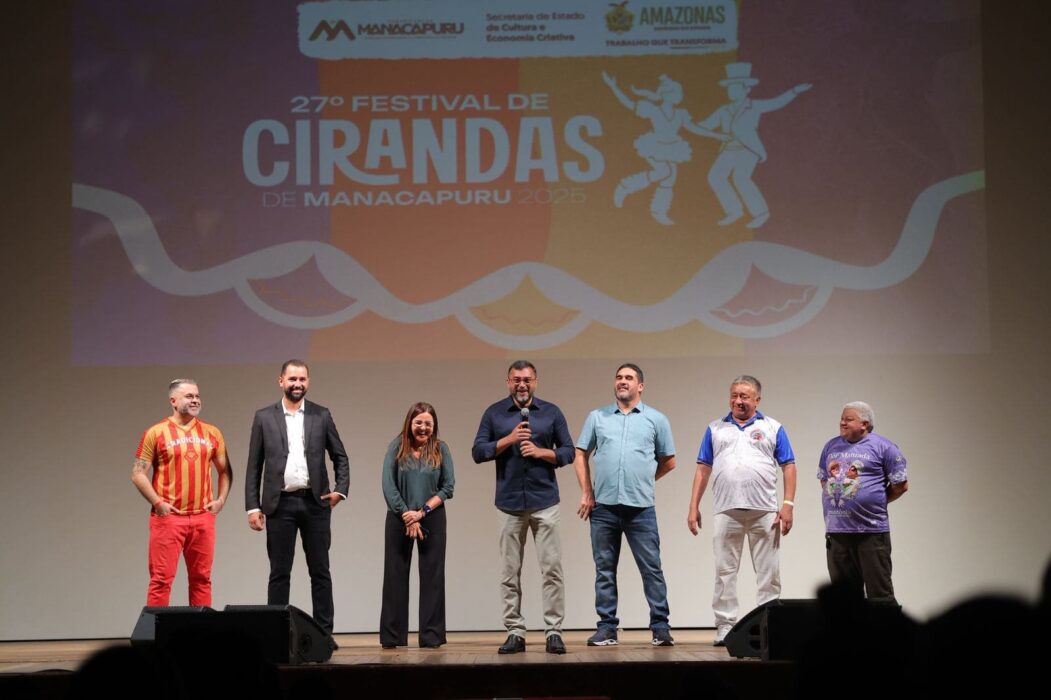 Governador Wilson Lima lança Festival de Cirandas 2025 com investimento recorde e expectativa de geração de 1 mil empregos