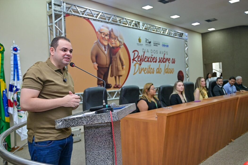 Presidente Roberto Cidade reforça compromisso com políticas públicas para a terceira idade