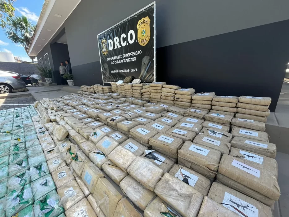 Drogas avaliadas em R$ 50 milhões são apreendidas em Manacapuru