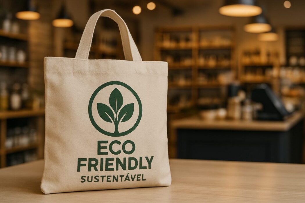 Ecobag une estilo e sustentabilidade em itens reutilizáveis