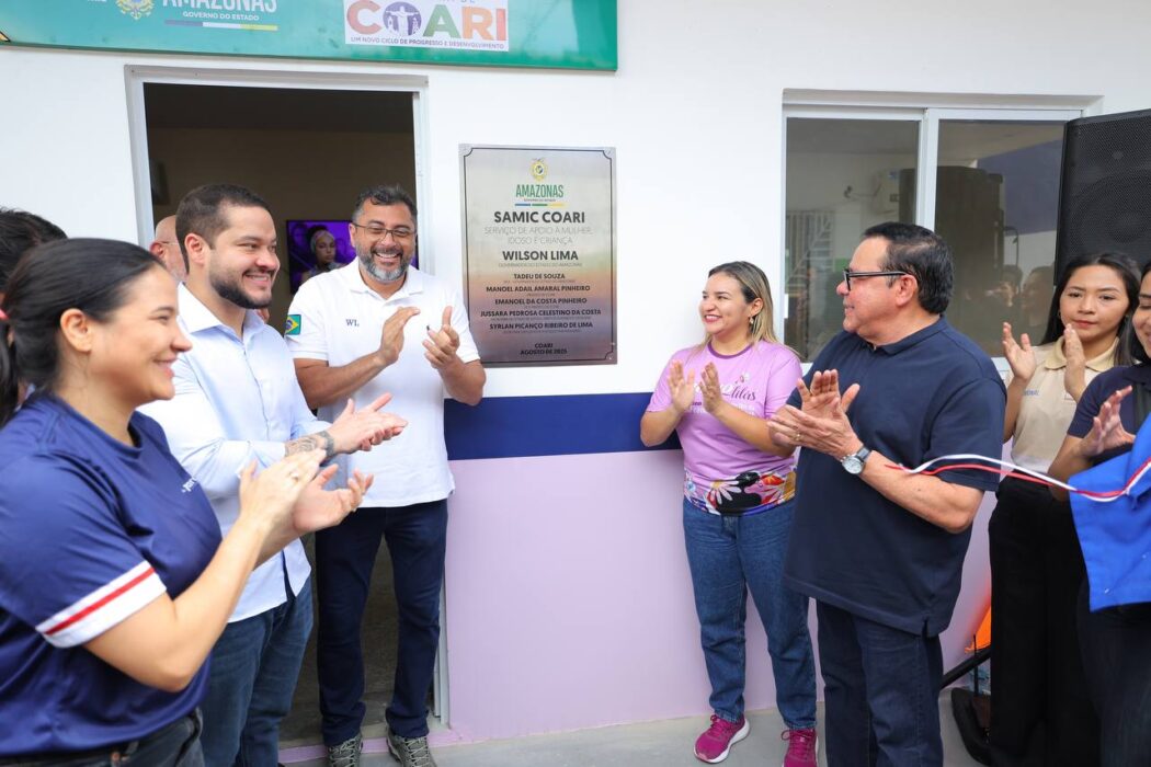 Governador Wilson Lima inaugura Serviço de Apoio à Mulher, Idoso e Criança e investe mais de R$ 2,5 milhões nos setores social e primário em Coari