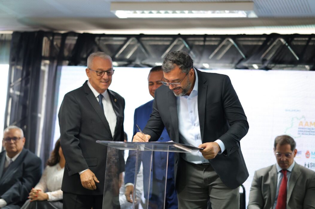 Governador Wilson Lima destaca avanços no saneamento e instala nova estrutura que vai apoiar municípios do interior