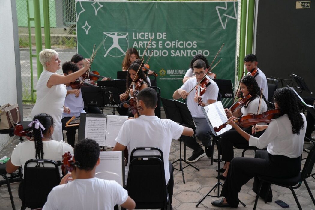 Início do 2º semestre no Liceu de Artes e Ofícios Cláudio Santoro marca Dia do Estudante com incentivo à formação artística