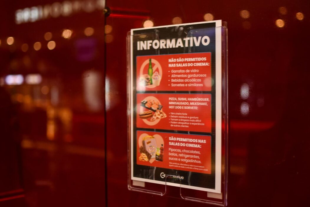 Cinema de Manaus é autuado pelo Procon-AM por proibir entrada com alimentos externos
