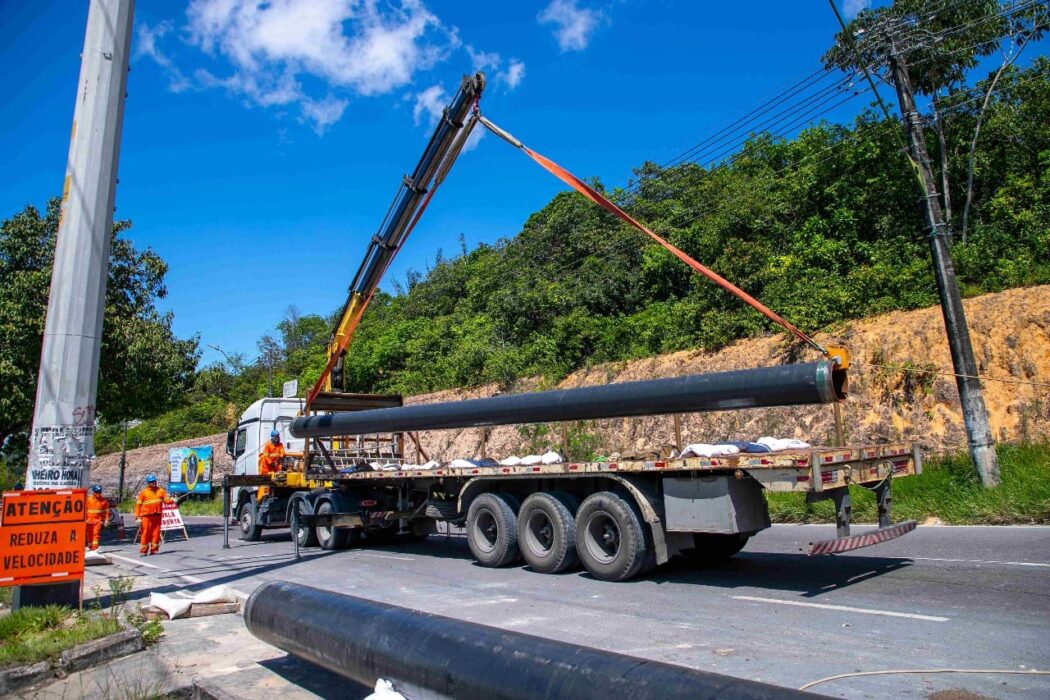 Cruzamento da avenida Autaz Mirim e rua Itajubá será interditado temporariamente, neste sábado, para obras do Gasoduto Norte-Leste