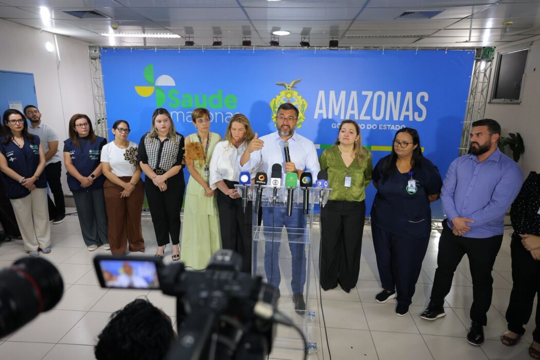 Governador Wilson Lima leva padrão Delphina ao HPS Platão Araújo e apresenta balanço do primeiro mês de novo modelo de gestão com aumento de 49% das cirurgias