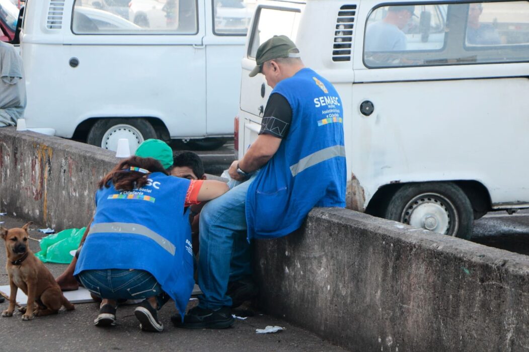 Prefeitura de Manaus reforça rede de proteção e inclusão para pessoas em situação de rua