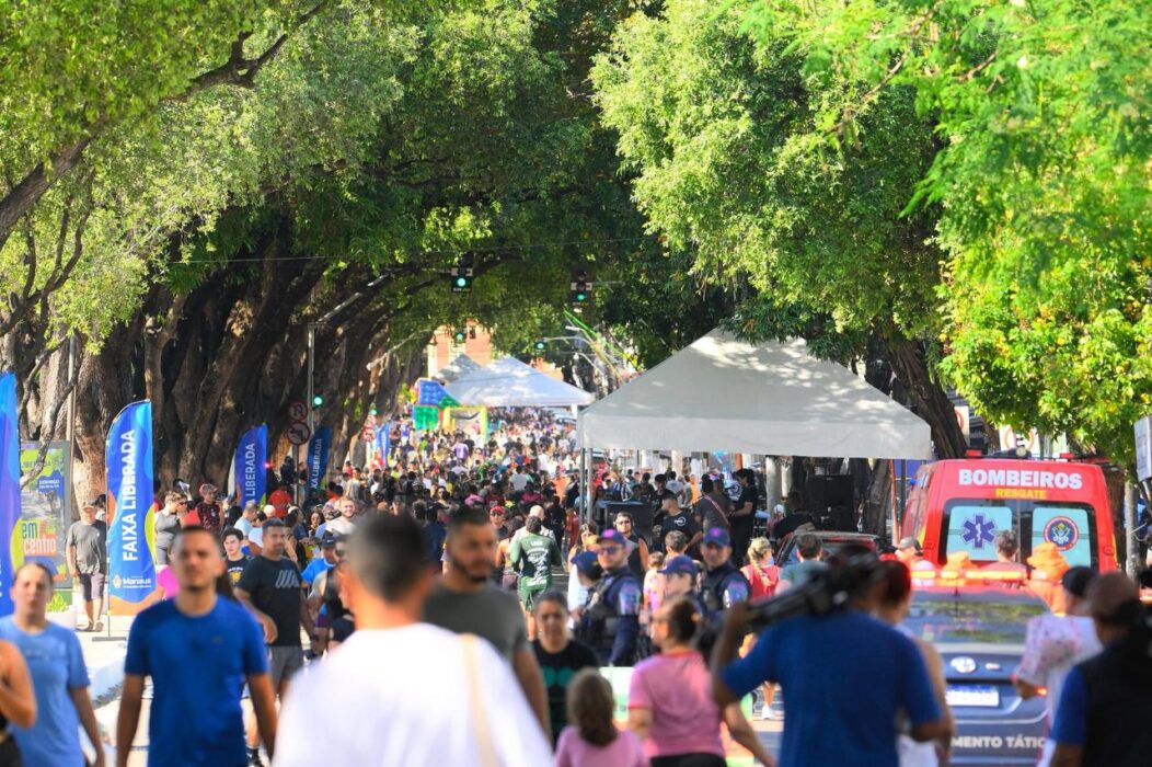 Faixa liberada movimenta o Centro de Manaus