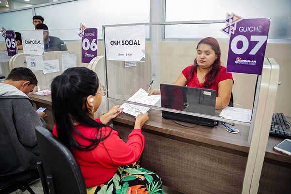 Detran-AM: Contemplados pelo projeto CNH Social devem realizar o agendamento até o dia 29 de setembro