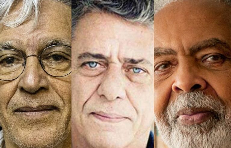 Caetano, Chico e Gil participarão de protesto contra anistia e PEC da Blindagem no domingo