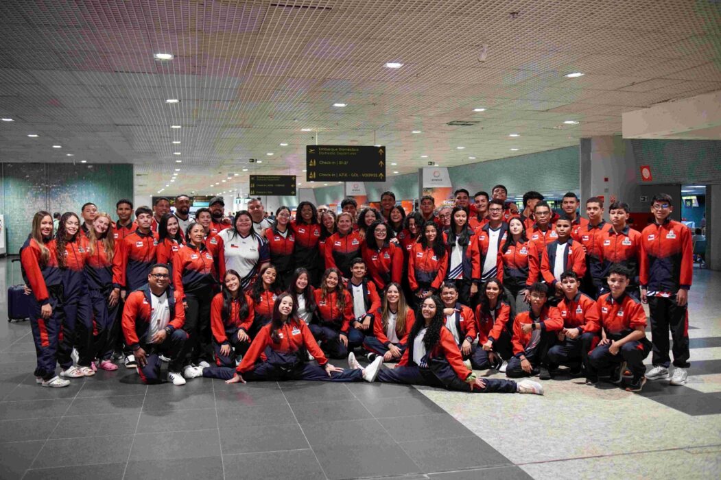 Delegação amazonense chega a Brasília para os Jogos da Juventude 2025