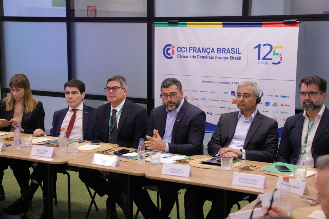 Governador Wilson Lima destaca parceria com empresas francesas e apresenta potencial econômico do Amazonas