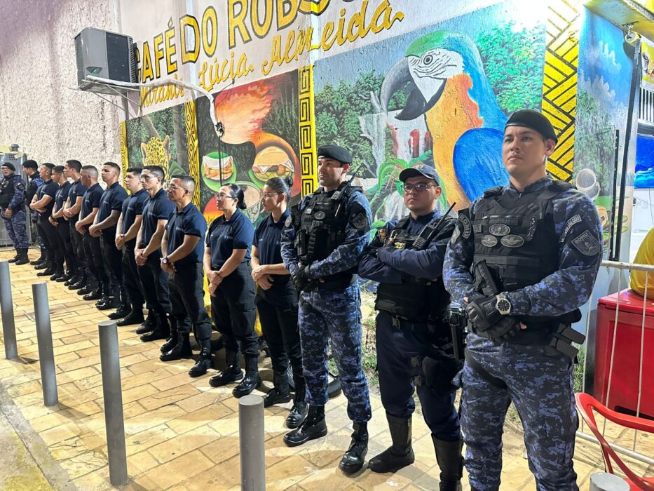 ‘#SouManaus Passo a Paço 2025’ garante segurança reforçada ao público em três dias de festival