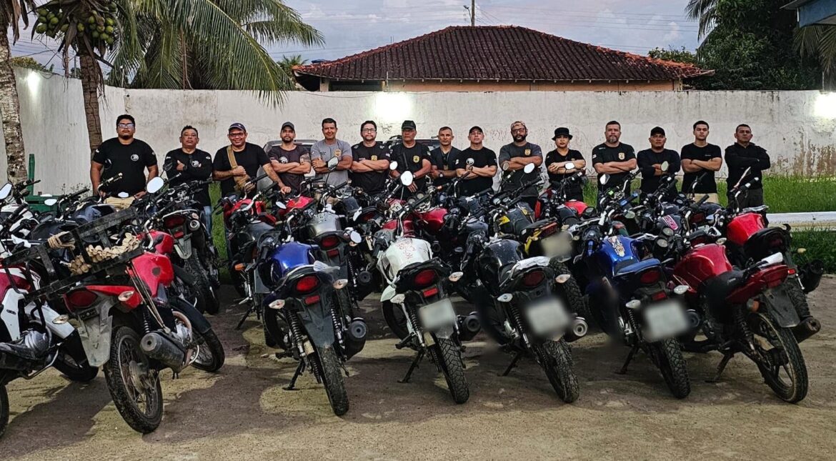 Polícia recupera 264 veículos roubados/furtados e prende 64 pessoas de janeiro a agosto