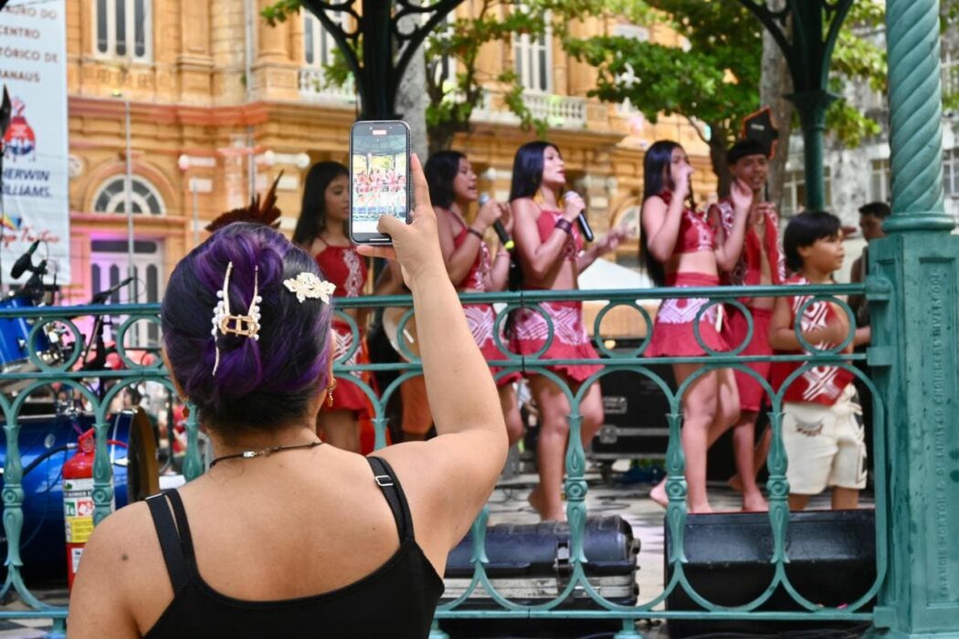 Palco Coreto celebra a riqueza da cultura indígena no #SouManaus Passo a Paço 2025