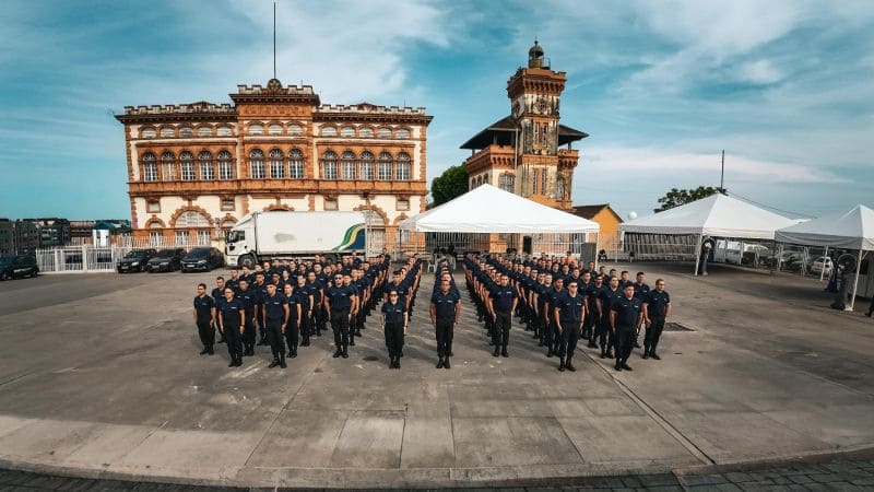 Prefeitura de Manaus destaca maior efetivo da história da Guarda Municipal no ‘#SouManaus Passo a Paço 2025’