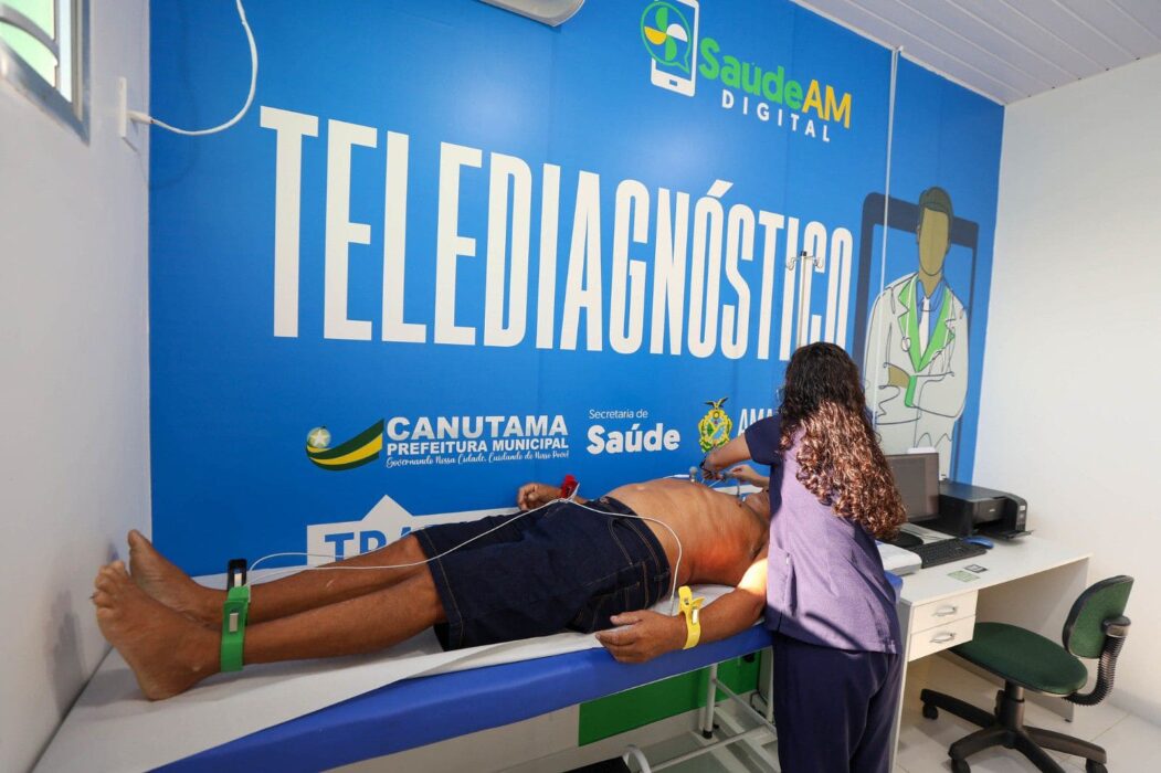 Governador Wilson Lima inaugura Telessaúde em Canutama e amplia atendimento para 16 especialidades médicas