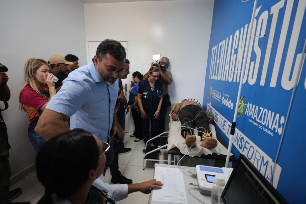Governador Wilson Lima inaugura Telessaúde em Novo Airão e amplia ações de saúde e inclusão