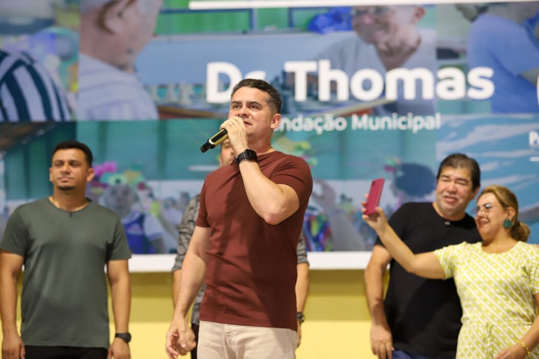 Prefeito David Almeida encerra a 25ª edição das ‘Olimpíadas da Terceira Idade’ e reforça compromisso com os idosos