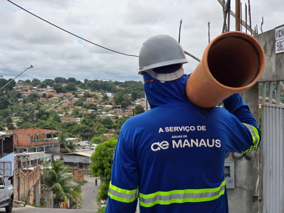 Obras de esgoto acontecem em 12 regiões de Manaus, nesta semana