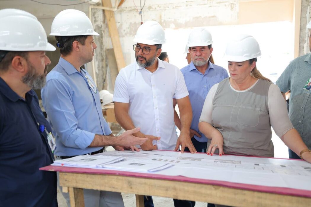 Governador Wilson Lima vistoria obras de modernização do Hospital e Pronto-Socorro Platão Araújo e do Complexo Hospitalar Sul