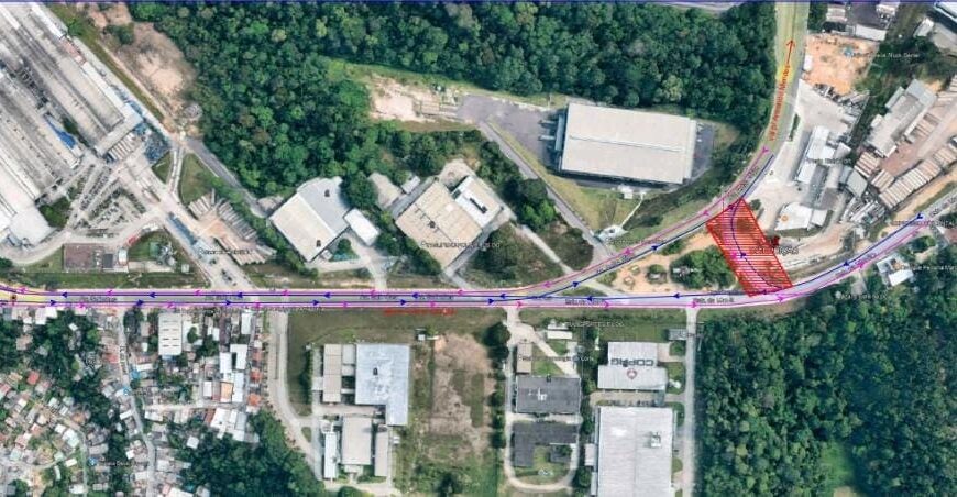 Prefeitura informa interdição viária na alça entre as avenidas Solimões e Autaz Mirim para obras de gasoduto