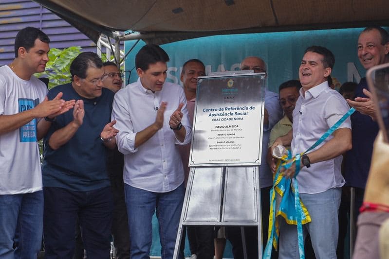 Prefeito David Almeida reinaugura maior Cras de Manaus totalmente revitalizado e reafirma compromisso com assistência social e preservação ambiental