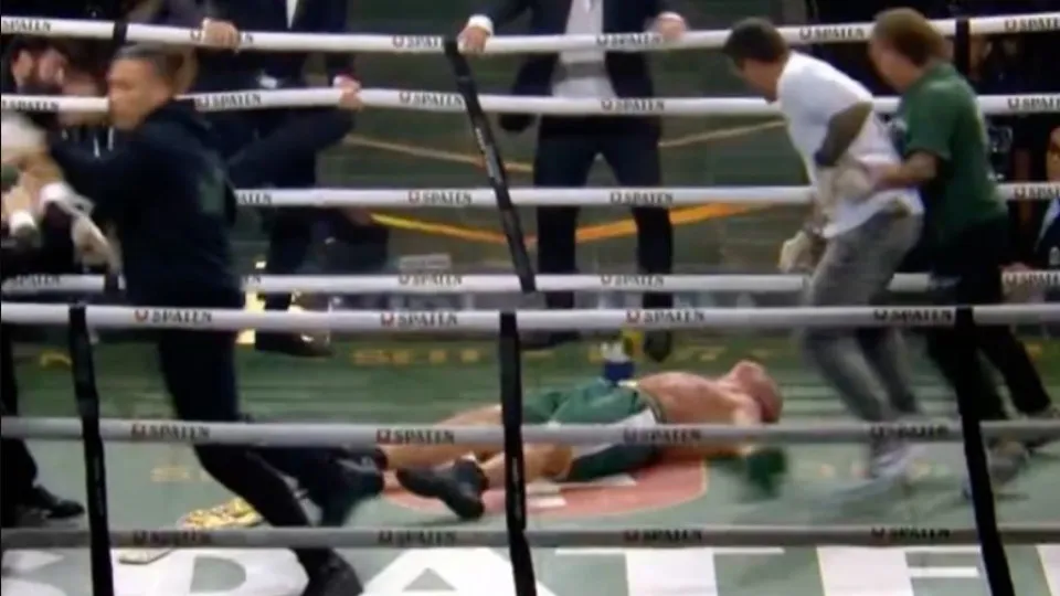 Vídeo: luta entre Popó e Wanderlei termina em briga generalizada