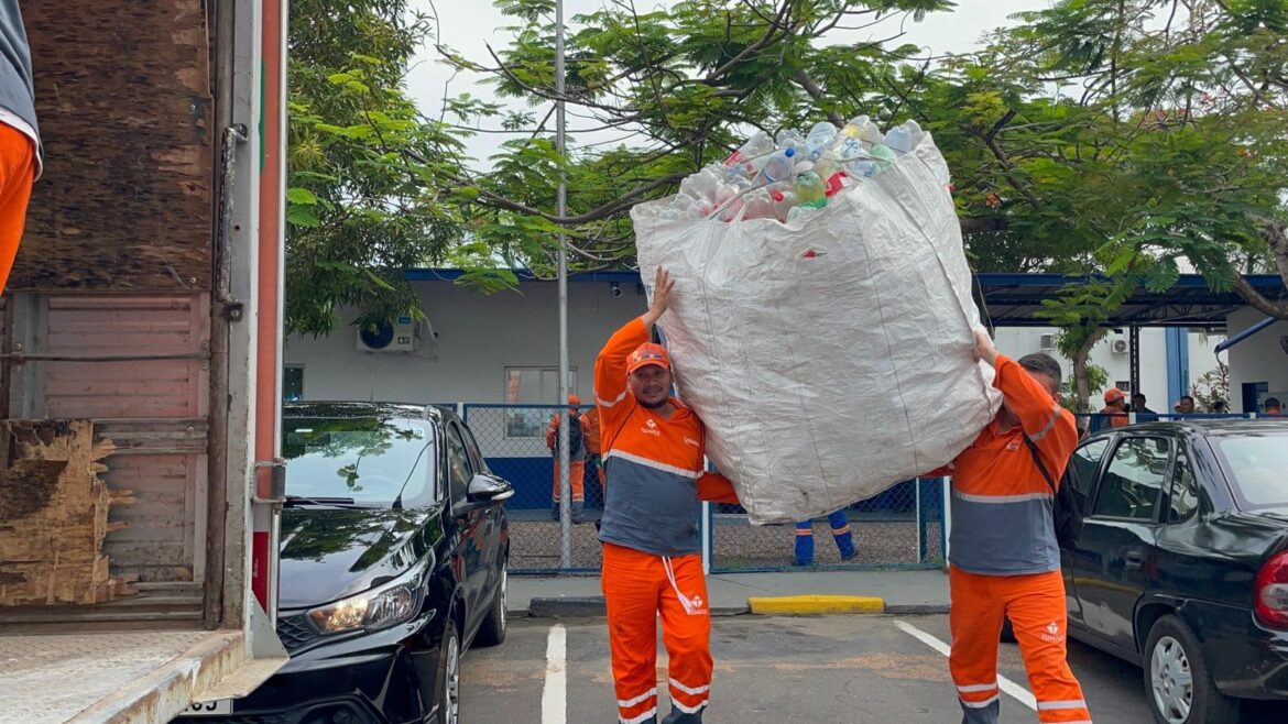 Campanha da prefeitura para arrecadação de garrafas PET mobiliza sociedade e ganha reforço de povos indígenas