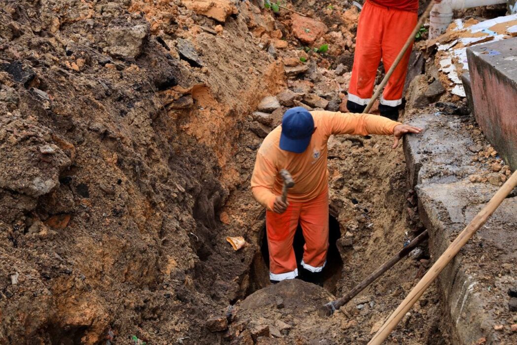 Prefeitura moderniza sistema de drenagem profunda no bairro Coroado