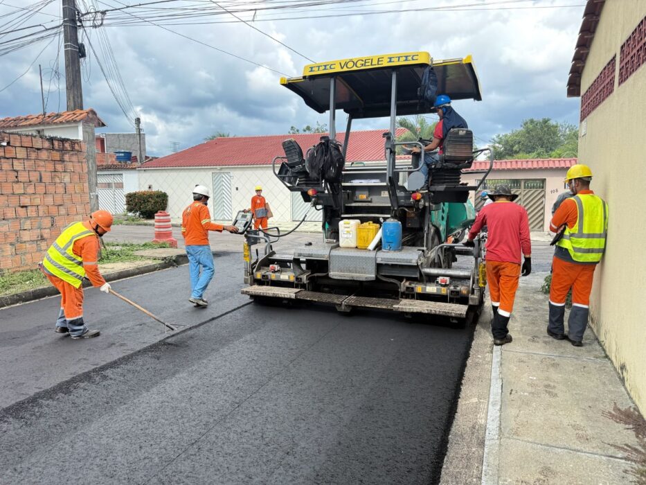 Prefeitura avança com nova frente do pacote de recapeamento viário na zona Norte
