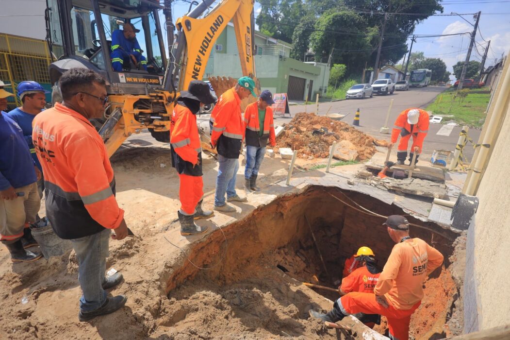 Prefeitura conclui obra emergencial de drenagem no bairro Vila da Prata