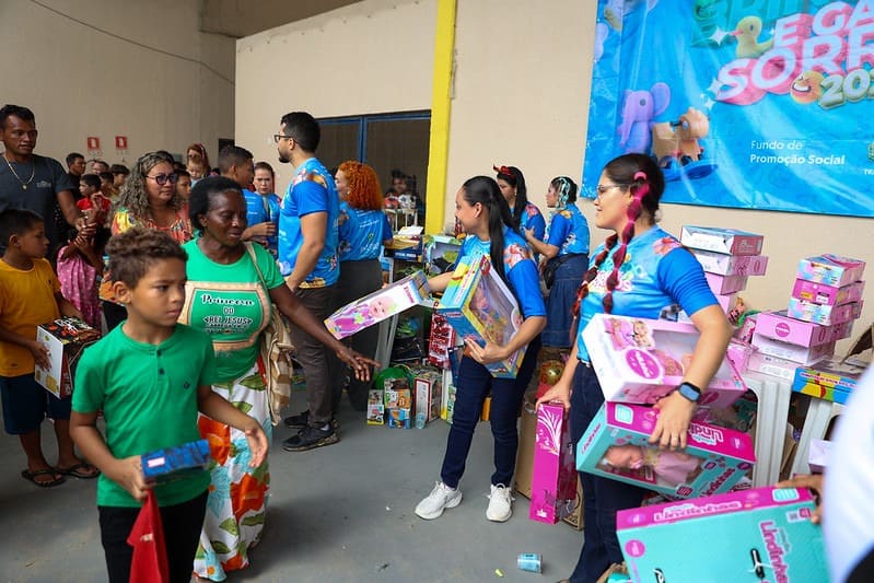 Moradores da zona norte prestigiam edição Especial do Governo Presente em comemoração ao Dia das Crianças