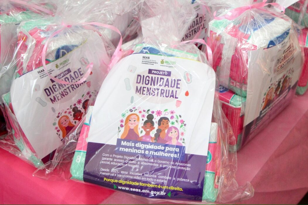 Seas inicia distribuição de absorventes para meninas e mulheres em situação de vulnerabilidade