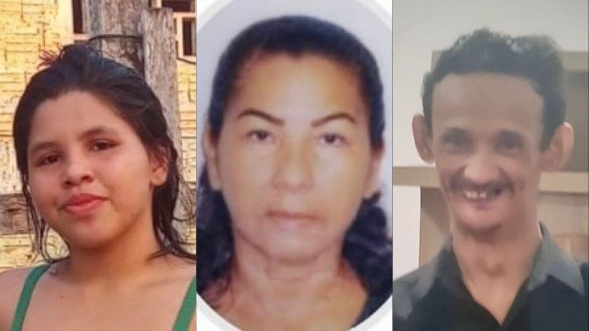 Polícia divulga imagens de três pessoas desaparecidas