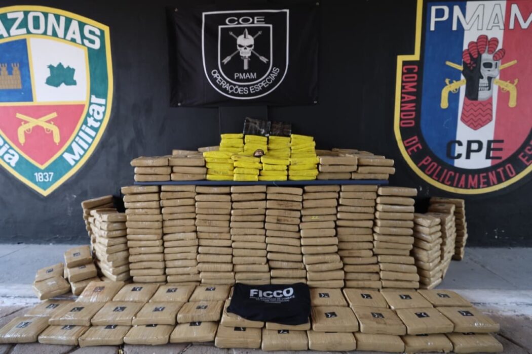 Polícia Militar do Amazonas registra aumento de 56% na apreensão de entorpecentes, em 2025