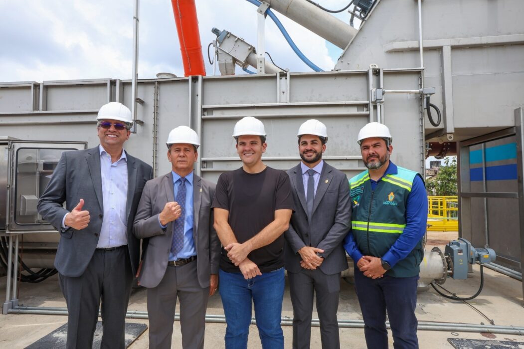 Vice-prefeito Renato Junior realiza entrega da primeira etapa da Estação de Tratamento de Esgoto Raiz