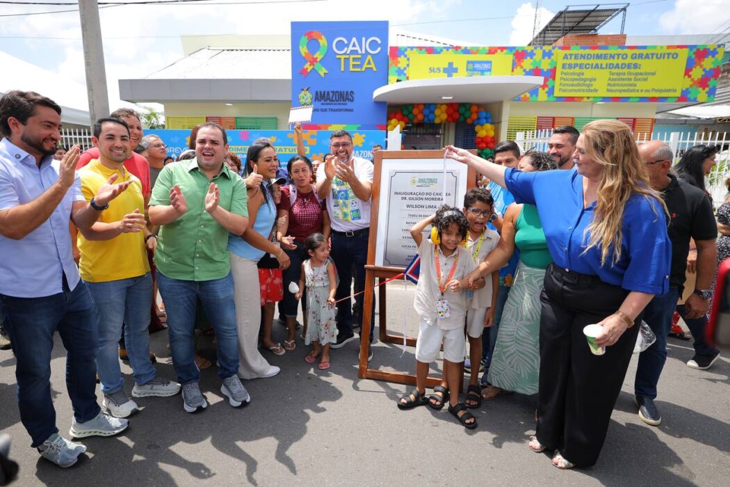 Governador Wilson Lima inaugura o segundo Caic TEA e amplia o atendimento especializado a crianças com autismo em Manaus