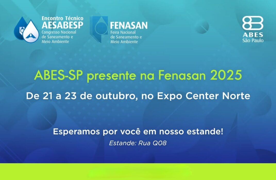 ABES-SP lança 5ª ed. de "Abastecimento de Água" na Fenasan