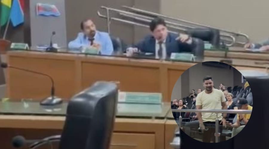 Vídeo: Vereador expulsa repórter de plenário durante sessão em Itacoatiara 